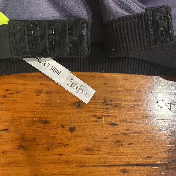 VSX sports bra neon support high intensity cross train running workout gym rat - Picture 6 of 8